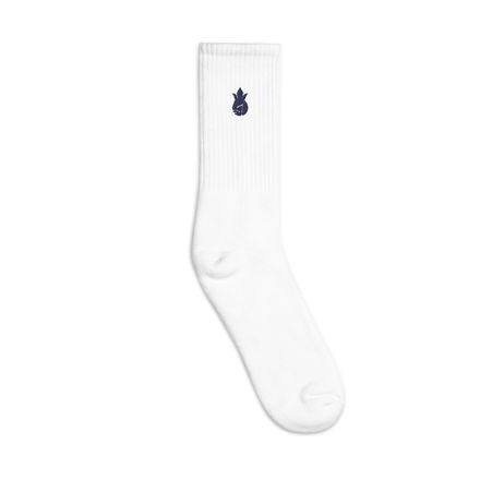 Embroidered Crew Socks