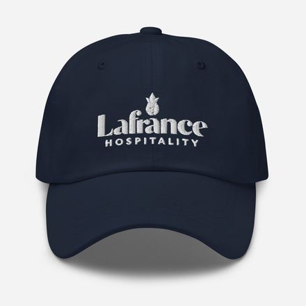 Classic Dad Hat - White Logo