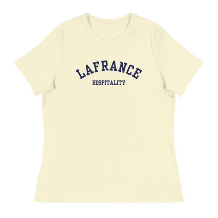 Women&#x27;s Relaxed T-Shirt - Multiple Colors - Navy Logo