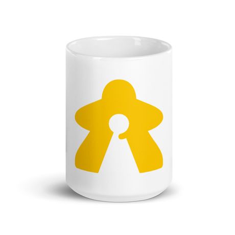 Tasse Spielabend Logo – GELB