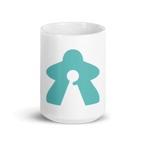 Tasse Spielabend Logo – TÜRKIS