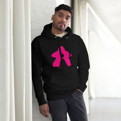 Hoodie Spielabend Logo – PINK