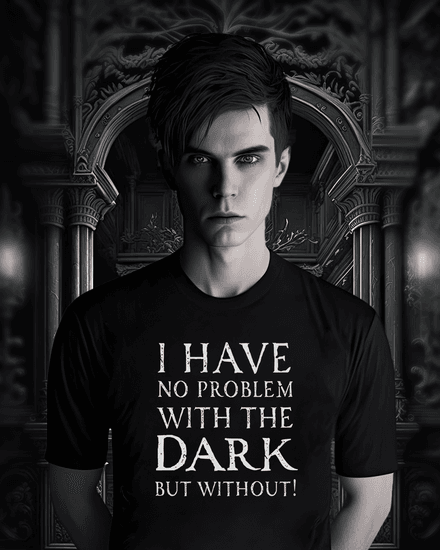 SHIRT – NO PROBLEM WITH THE DARK