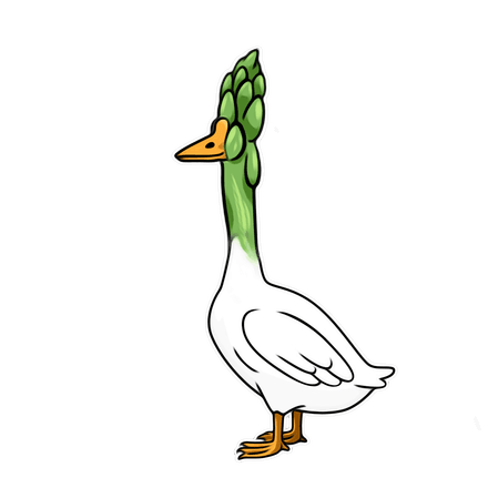 Asparagoose Women&#x27;s Fitted
