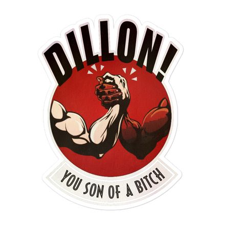 Dillon! Sticker