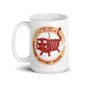 Emotional Support Demon Mug