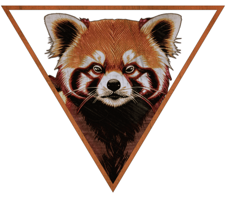 Red Panda Women&#x27;s Fitted