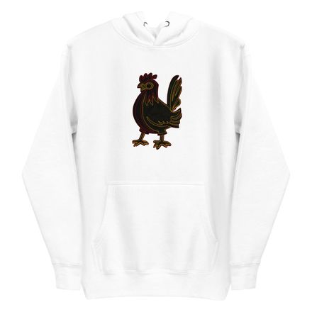 Small Rooster Hoodie