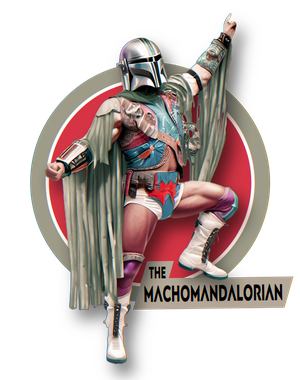 The Machomandalorian Women&#x27;s Fitted