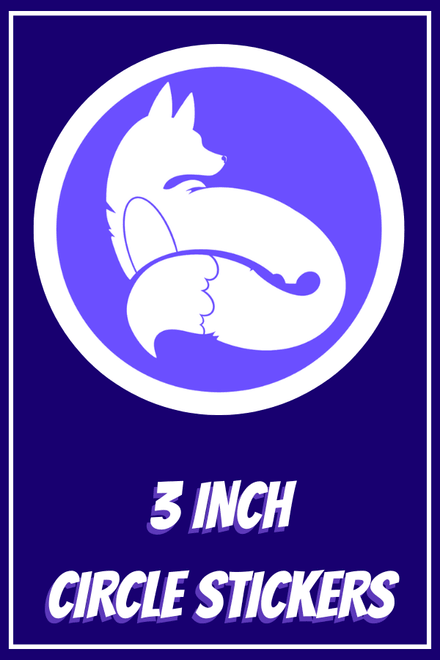 3 Inch Circle Stickers