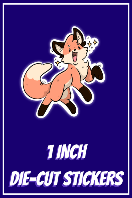 1 Inch Die Cut Sticker