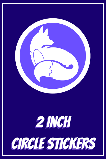2 Inch Circle Stickers