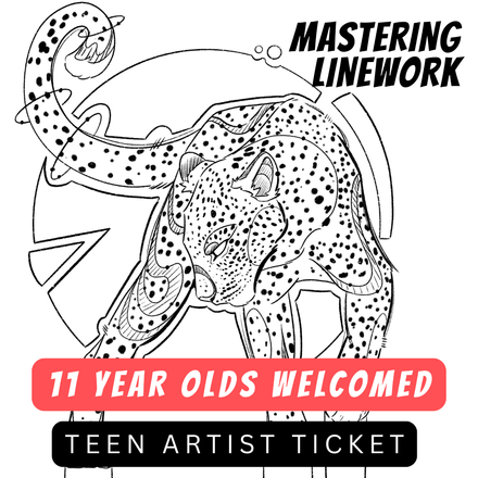 November 7th Art Club Ticket | Ages 12-17