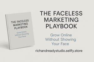 Faceless Marketing Playbook – Digital Growth Planner for Creators
