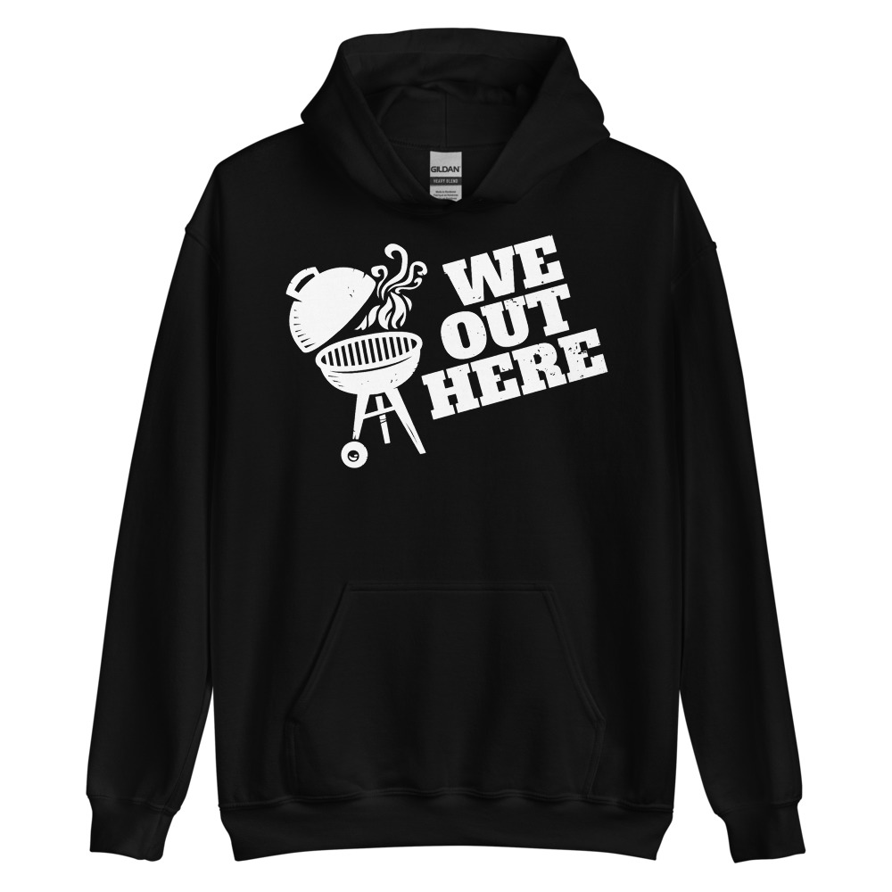 We out best sale here hoodie