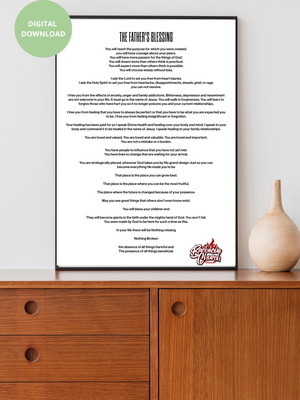 The Father&#x27;s Blessing - Printable Wall Art