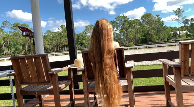 Amber Ranch Return Pt 1 [3k Video before the hair cut]