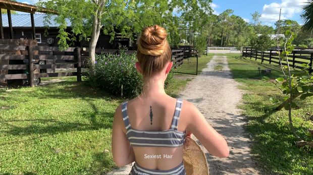 Amber Ranch Return Pt 1 [3k Video before the hair cut]