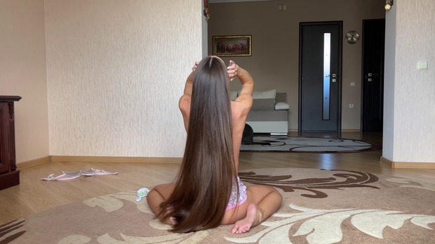Yoga, A Cat Named Max &amp; No Top Ending (No Nudity) | Irina