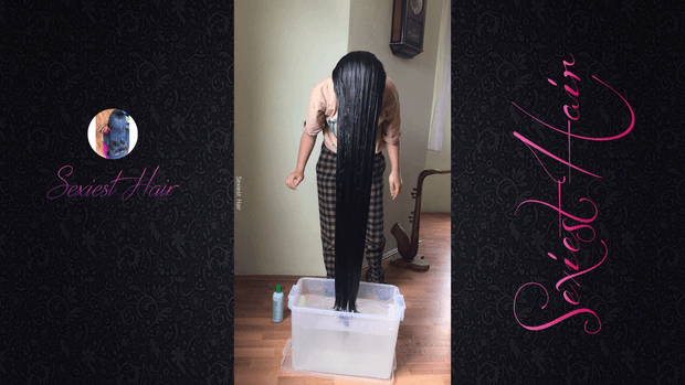 Duygu Wet Hair Dunking