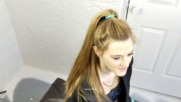 Nina Gym Fun Part 1 (Gets French Braid B 4 Gym)