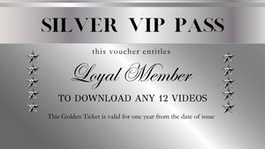 Silver VIP Pass: Download Any 12 Videos