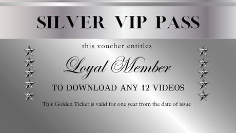 Silver VIP Pass: Download Any 12 Videos