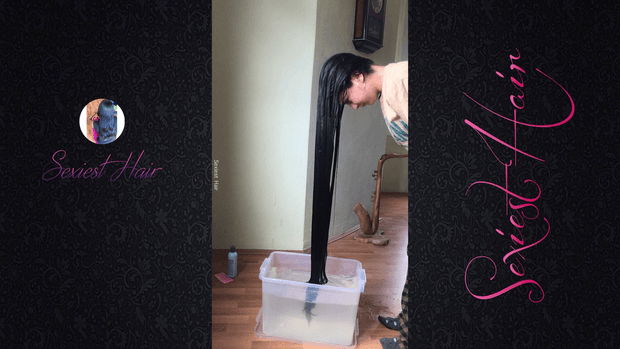 Duygu Wet Hair Dunking