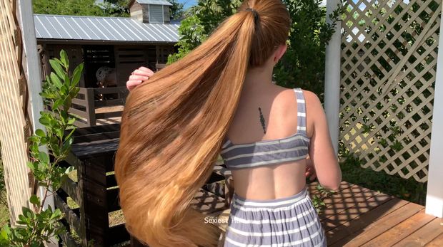 Amber Ranch Return Pt 1 [3k Video before the hair cut]