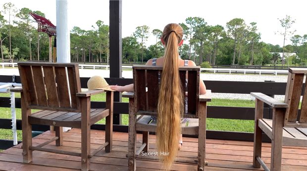 Amber Ranch Return Pt 1 [3k Video before the hair cut]