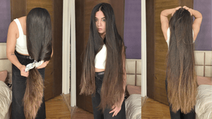 Yega Hair Over Face Play