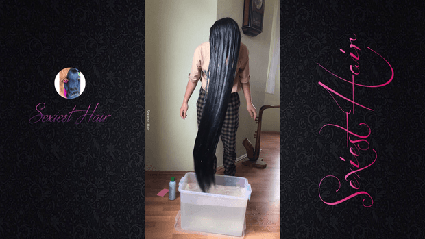 Duygu Wet Hair Dunking