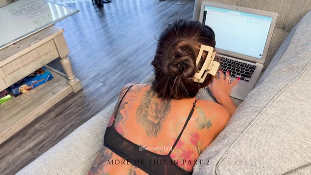 Stephanie Hair Clip 4k Pt 1 