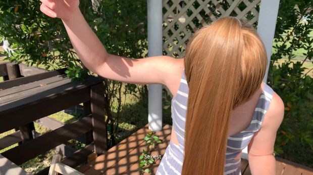 Amber Ranch Return Pt 1 [3k Video before the hair cut]