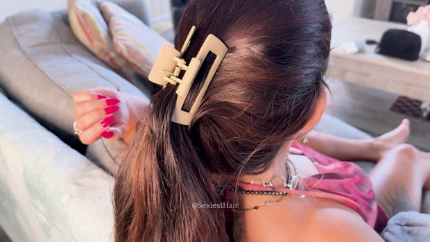 Stephanie Hair Clip 4k Pt 1 