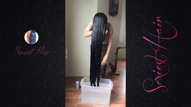 Duygu Wet Hair Dunking
