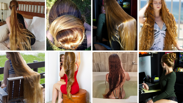 Amber Compilation From 1st Shoot to Big Chop!
