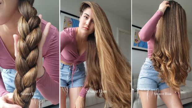 Alex’s Long Awaited 1st Hair Play Video Ever