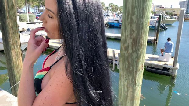 New Model Colombian Rapunzel Jaidy 1st Shoot Ever! Part 2