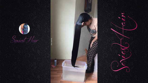 Duygu Wet Hair Dunking