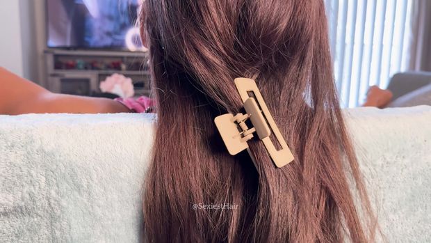 Stephanie Hair Clip 4k Pt 1 