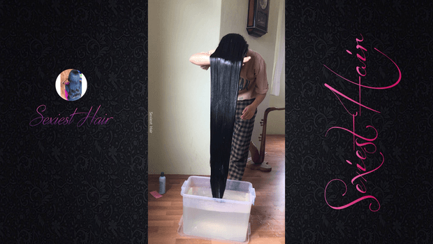 Duygu Wet Hair Dunking