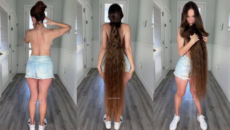 Katy Backsilhouette Ponytail Full Raw Video