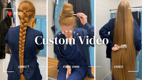 Direct Your Own Hair Modeling Video | Hermes (2 Session Slots)