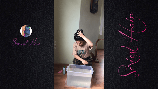 Duygu Wet Hair Dunking