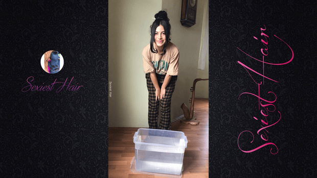 Duygu Wet Hair Dunking