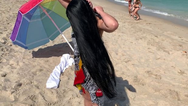 New Model Colombian Rapunzel Jaidy 1st Shoot Ever! Part 2