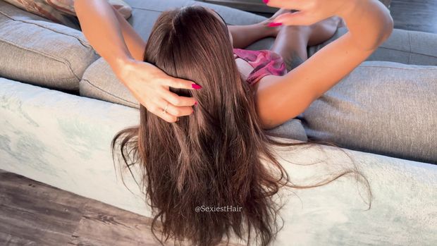 Stephanie Hair Clip 4k Pt 1 