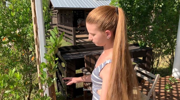 Amber Ranch Return Pt 1 [3k Video before the hair cut]