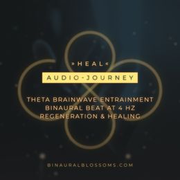 Heal | Theta Audio-Journey | Binaural Beat @ 4Hz